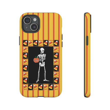 Candy Corn Skeleton Phone Cases