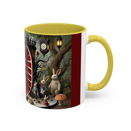 Malice in Wonderland – Gothic Halloween Colorful Mugs (11oz, 15oz)