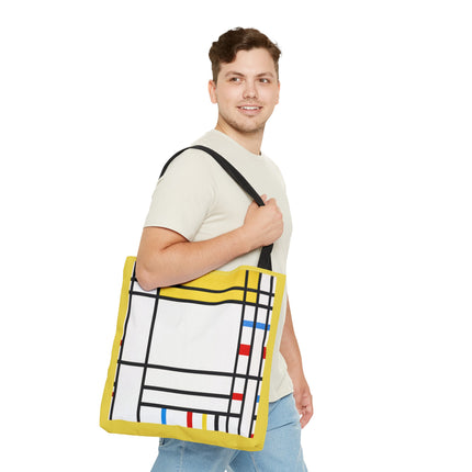 Place de la Concorde by Piet Mondrian Tote Bag (AOP)