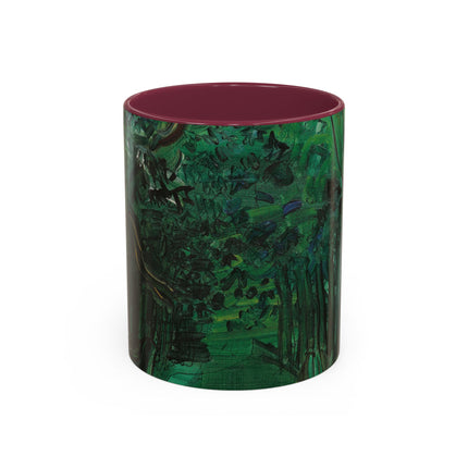 Route en forêt by Raoul Dufy Colorful Mugs (11oz, 15oz)