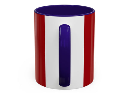 Naughty or Nice Kitten Christmas Colorful Mugs (11oz, 15oz)