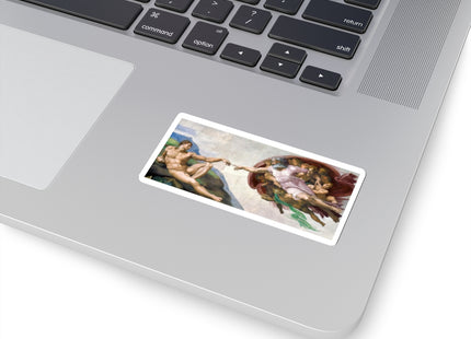 The Creation of Adam by Michelangelo Buonarroti Kiss-Cut Stickers (4 Stickers)