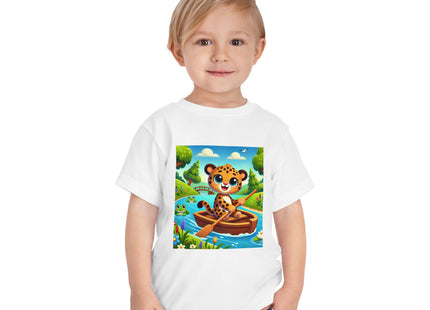 Little Explorer on the River Toddler Short Sleeve Tee