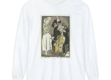 O Maitre el Relicario by Fernand Siméon Garment-dyed Long Sleeve T-Shirt