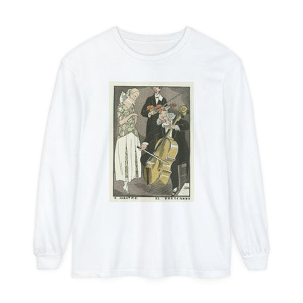 O Maitre el Relicario by Fernand Siméon Garment-dyed Long Sleeve T-Shirt