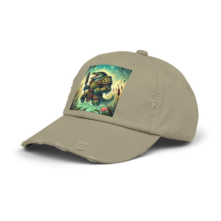Swamp Tyrant Unisex Distressed Cap