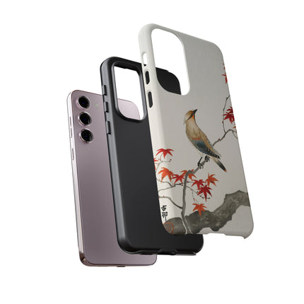 Japanese Bird on Maple by Ohara Koson Phone Cases