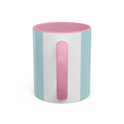 ❄️🌼 The Winter Flower Wanderer Colorful Mug – Colorful Art Deco Snow Fantasy