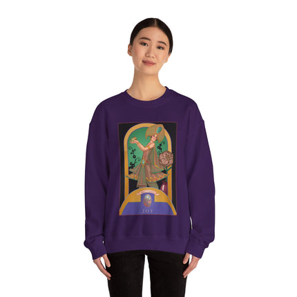 October & Opal, Tourmaline (from the Gem Series) by Sofia Chiostri Heavy Blend™ Crewneck Sweatshirt