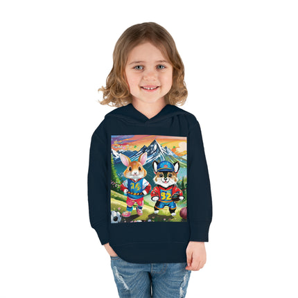 Animal Athletes Toddler Pullover Fleece Hoodie
