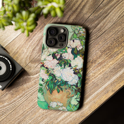 Roses by Vincent Van Gogh Phone Cases