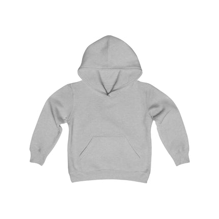Furry Cyclist Youth Hooded Sweatshirt – Playful Adventure & Sunny Forest Fun