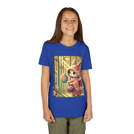 Geisha Kitten’s Easter Stroll Youth Short Sleeve Tee