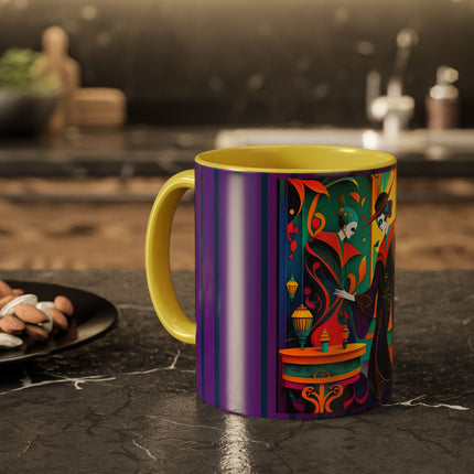 Phantoms of Elegance Colorful Mugs (11oz, 15oz)