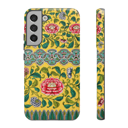 Chinese Floral Illustration by Owen Jones Phone Cases