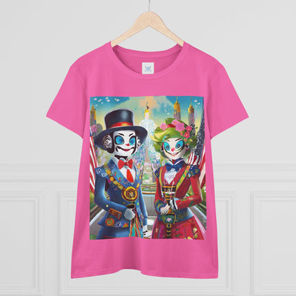 Cyber Punk Robots Cotton Tee