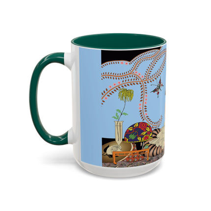 Minuit … ou l’appartement à la mode by George Barbier Colorful Mugs (11oz, 15oz)
