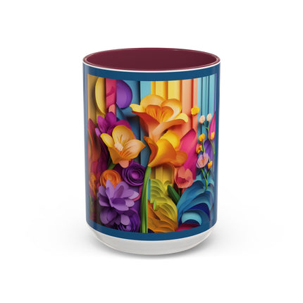 The Graceful Freesia Colorful Mugs (11oz, 15oz)