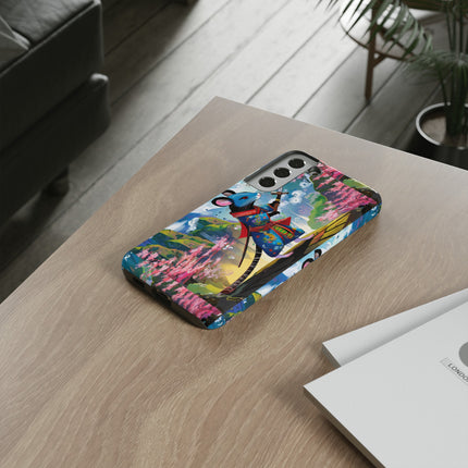 Cyber Samurai Rat Phone Cases