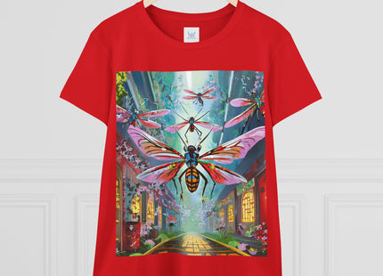 Neon Swarm Cotton Tee