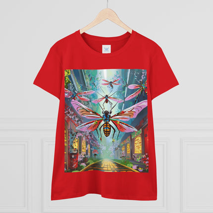 Neon Swarm Cotton Tee