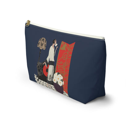Art Deco Flapper Cosmetic Bag – Elegant Glamour & Timeless Style