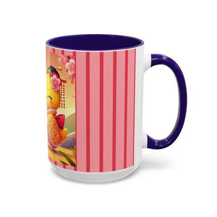 Whimsical Springtime Exchange Colorful Mugs (11oz, 15oz)