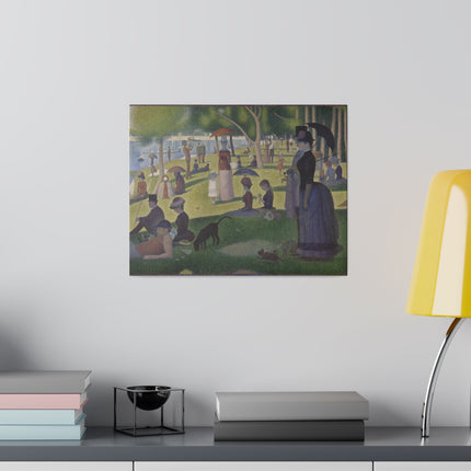 A Sunday on La Grande Jatte by Georges Seurat Matte Canvas, Stretched, 0.75"