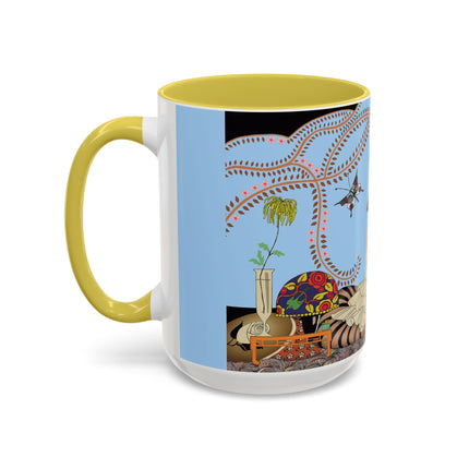 Minuit … ou l’appartement à la mode by George Barbier Colorful Mugs (11oz, 15oz)