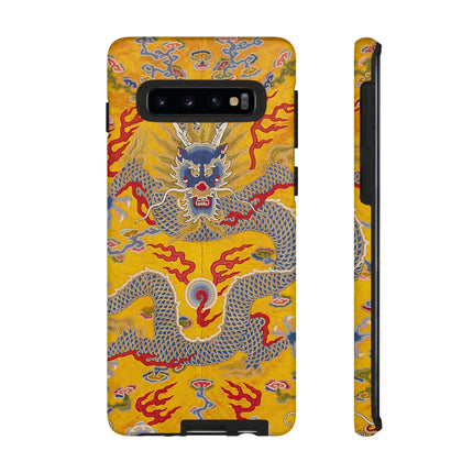 Majestic Dragon Regalia – Imperial 12-Symbol Robe Phone Cases
