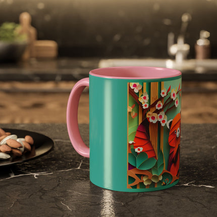A Playful Red Panda Colorful Mugs (11oz, 15oz)