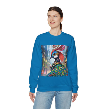 Techno Plumes Unisex Heavy Blend™ Crewneck Sweatshirt
