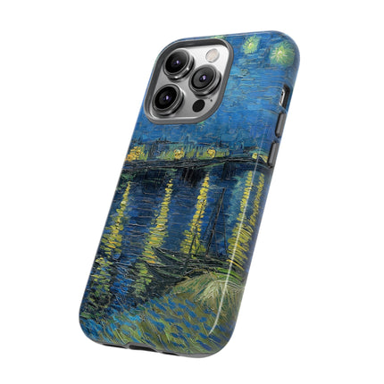 Starry Night Over the Rhone by Vincent Van Gogh Phone Cases
