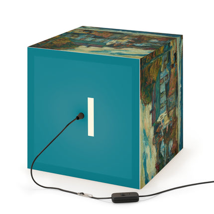 Autumn by Abraham Manievich Light Cube Lamp