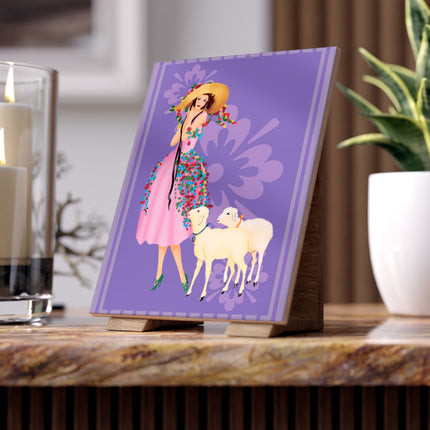 Easter Elegance Ceramic Tile