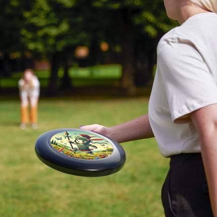 Rabbit Gladiator Wham-O Frisbee – Brave Hops & Gladiator Glory