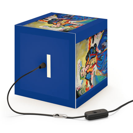 A Mulher by Amadeo de Souza-Carosa Light Cube Lamp