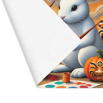 Halloween Rabbit’s Kabuki Jack-o’-Lanterns Placemat, 1pc