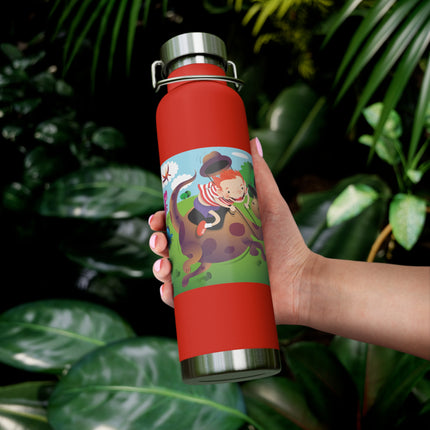 Rip-Roaring Fun Copper Vacuum Insulated Bottle, 22oz