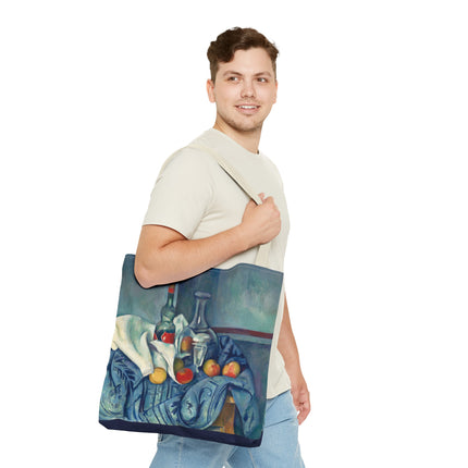 The Peppermint Bottle by Paul Cézanne Tote Bag (AOP)