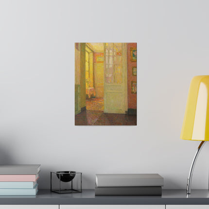 The Quiet Window – Henri Le Sidaner’s Poetic Interior
