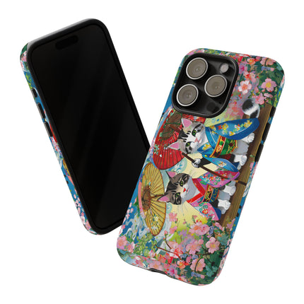 Kimono Kitties Phone Cases