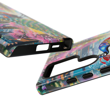 Techno Plumes Phone Cases
