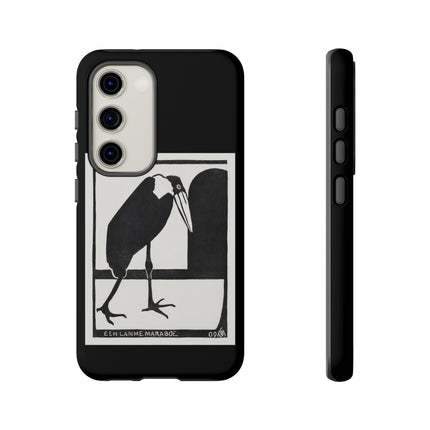A Lame Marabou by Samuel Jessurun de Mesquita Phone Cases