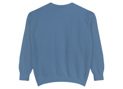 Water Lilies and Japanese Bridge by Claude Monet Unisex Garment-Dyed Sweatshirt