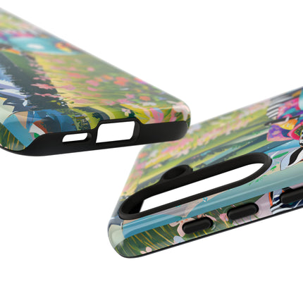 Stripes on Wheels Phone Cases