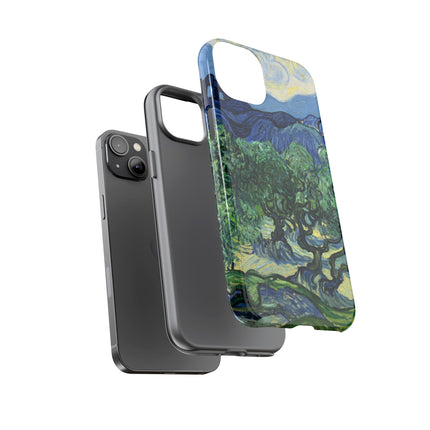 Olive Trees by Vincent Van Gogh Phone Cases