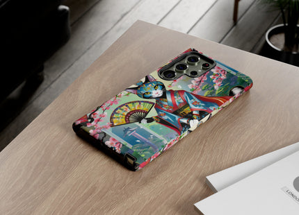 Cyberpunk Geisha Phone Cases