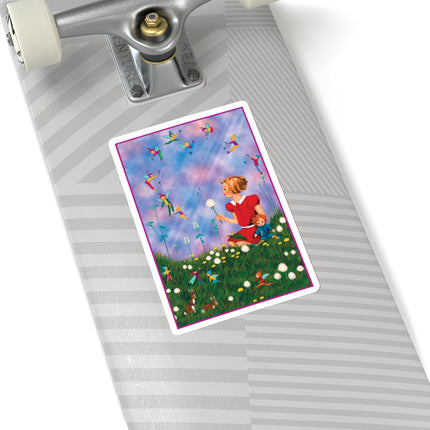 Whimsical Moments Kiss-Cut Stickers ( Sizes)