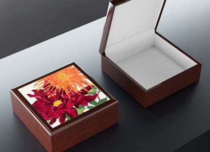 Dahlia by Tanigami Kônan Jewelry Box